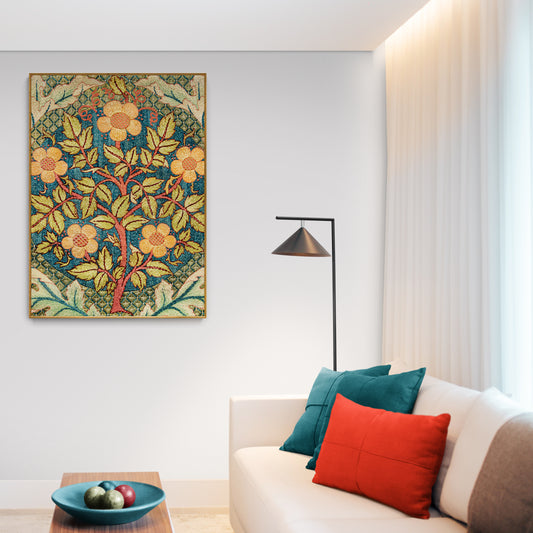 Rose Wreath by William Morris