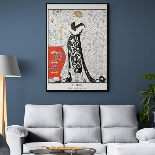 Fumée Vintage Poster