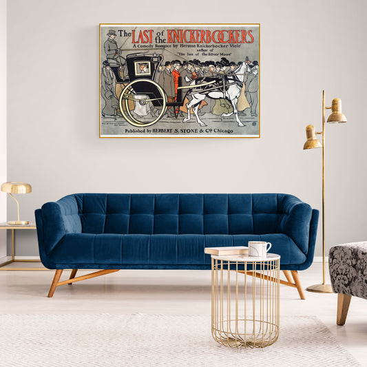 The Last Of Knickerbockers by Edward Penfield