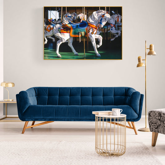 Carousel Horse , New Jersey by John Margolies