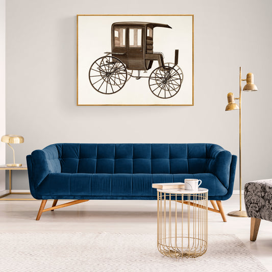 Vintage Illustration Cabriole by Fred Weiss