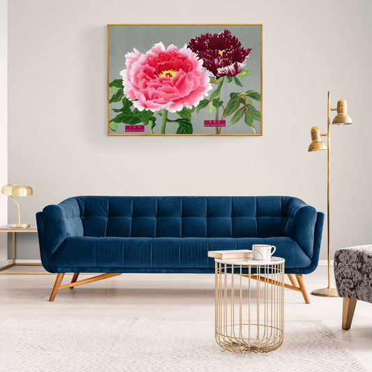 The Picture Book Of Peonies - Pink & Fuchsia Peonies