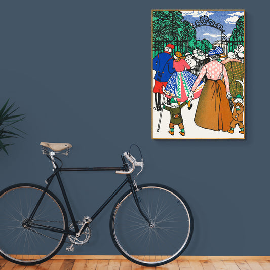 Schonbrunn On Sunday by Moriz Jung