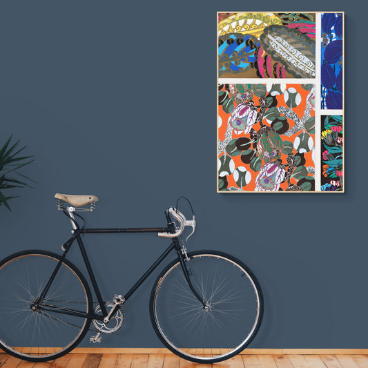 Vintage Art Deco Pattern, Variation 1 by Édouard Bénédictus