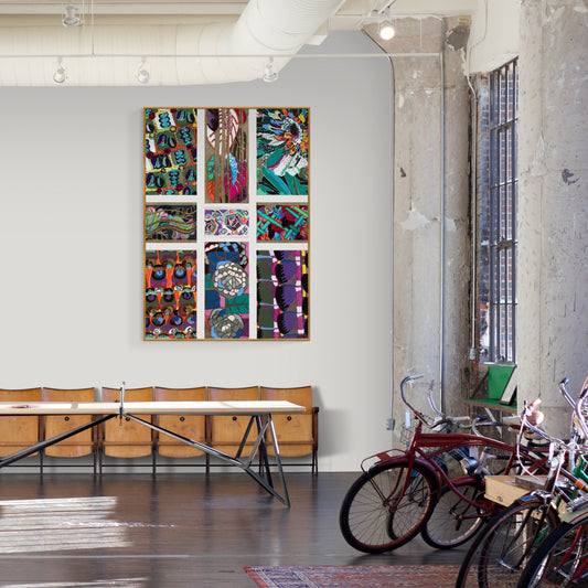 Vintage Art Deco Pattern, Variation 20 by Édouard Bénédictus