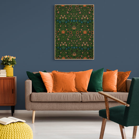 Violet And Columbine by William Morris