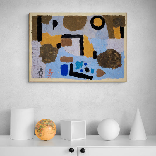 With The Two Lost Ones by Paul Klee