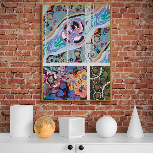 Vintage Art Deco Pattern, Variation 7 by Édouard Bénédictus