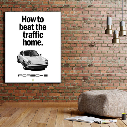 Vintage Porsche by The Retro Gallery