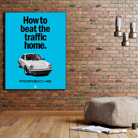 Vintage Porsche by The Retro Gallery