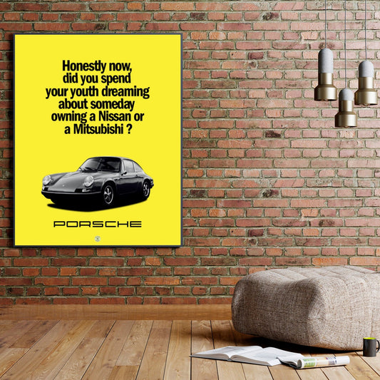 Vintage Porsche by The Retro Gallery