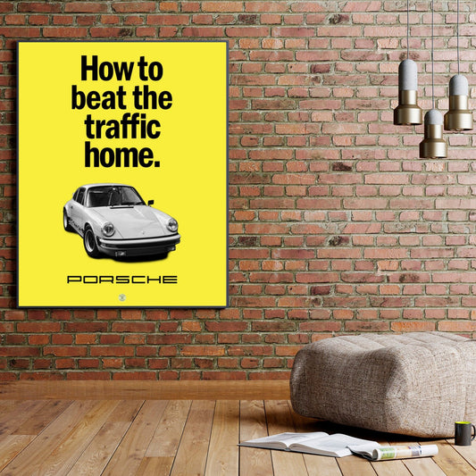 Vintage Porsche by The Retro Gallery