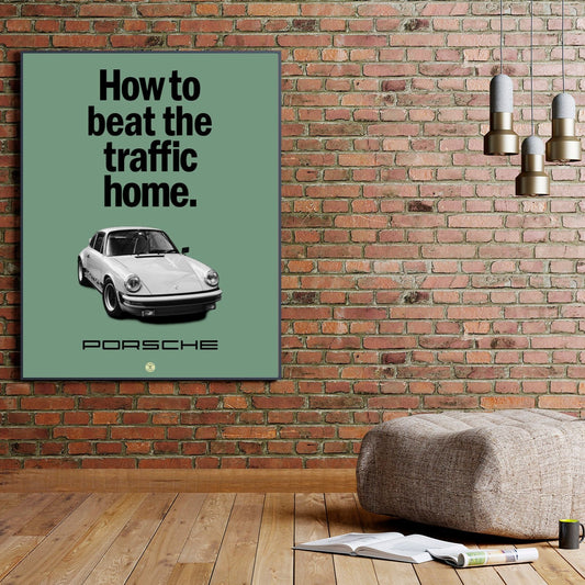 Vintage Porsche by The Retro Gallery