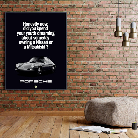 Vintage Porsche by The Retro Gallery