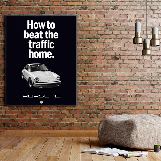 Vintage Porsche by The Retro Gallery