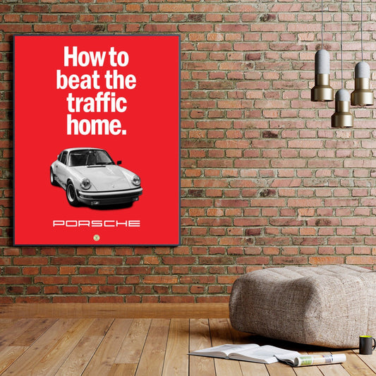 Vintage Porsche by The Retro Gallery