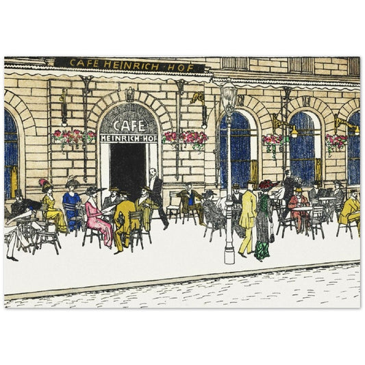 Cafe Heinrichhof by Moriz Jung