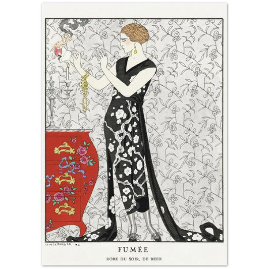 Fumée Vintage Poster