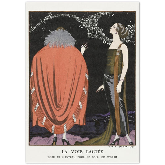 La Voie Lactée Vintage Poster