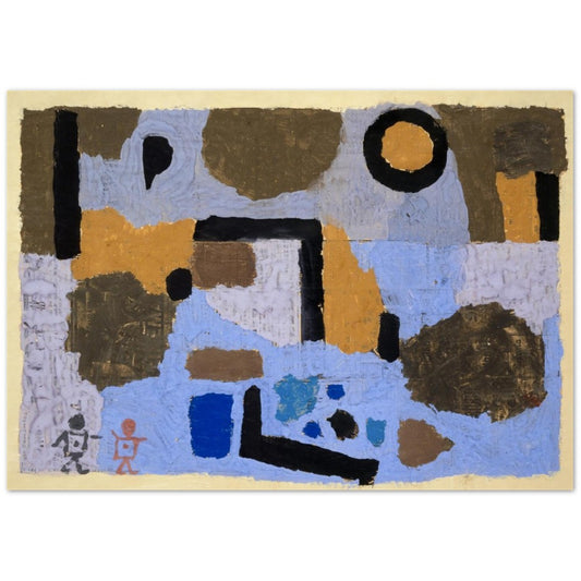 With The Two Lost Ones by Paul Klee