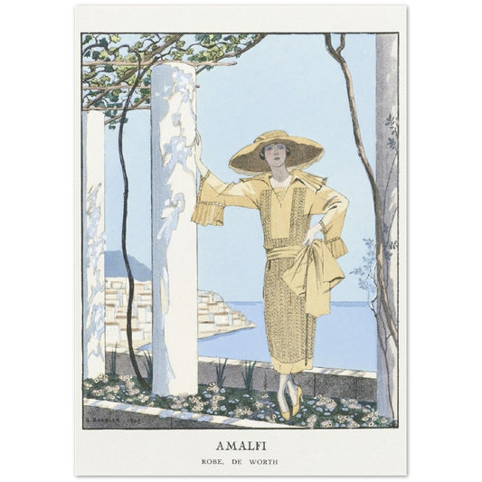 Amalfi Vintage Poster
