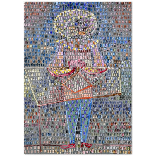 Boy In A Fancy Dress by Paul Klee