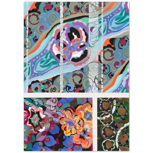 Vintage Art Deco Pattern, Variation 7 by Édouard Bénédictus