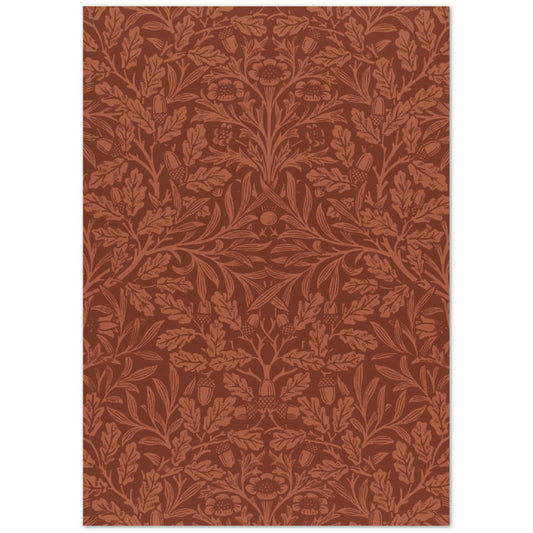 Acorns And Oak Leaves by William Morris