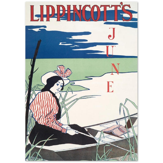 Lippincott's June by Edward Penfield