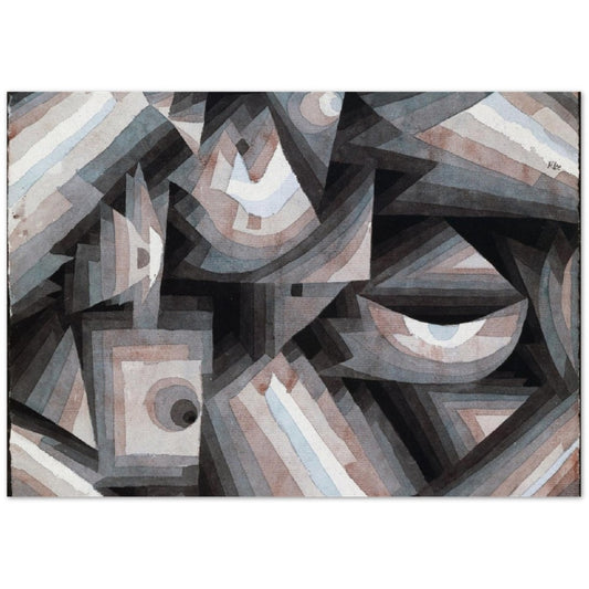 Crystal Gradation by Paul Klee