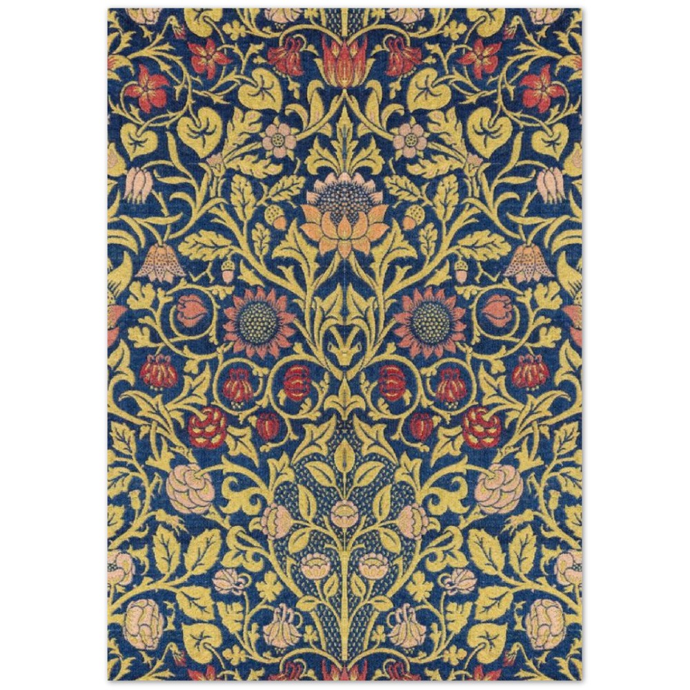 Violet And Columbine by William Morris
