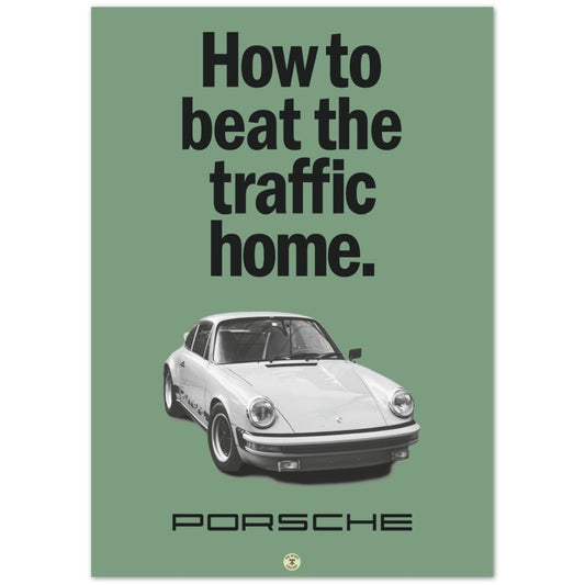 Vintage Porsche by The Retro Gallery