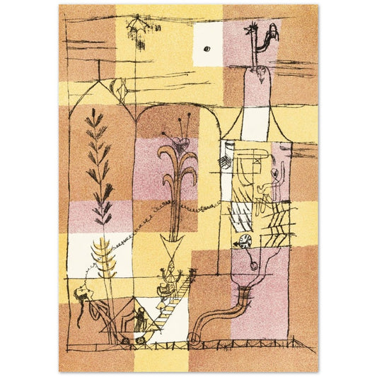 In The Spirit Of Hoffmann by Paul Klee