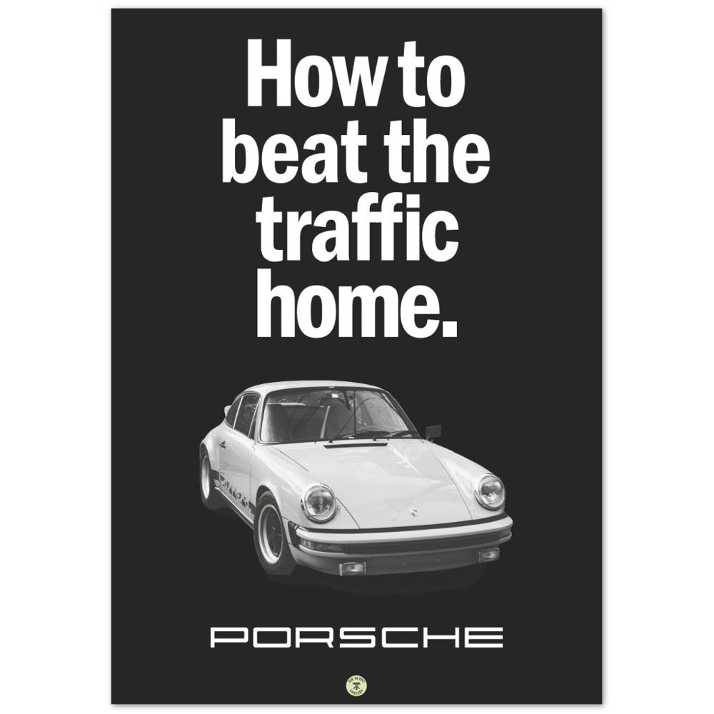 Buy Rétro Porsche Poster Online In India -  India