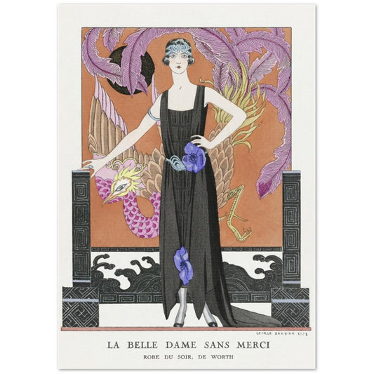 La Belle Dame Sans Merci Vintage Poster