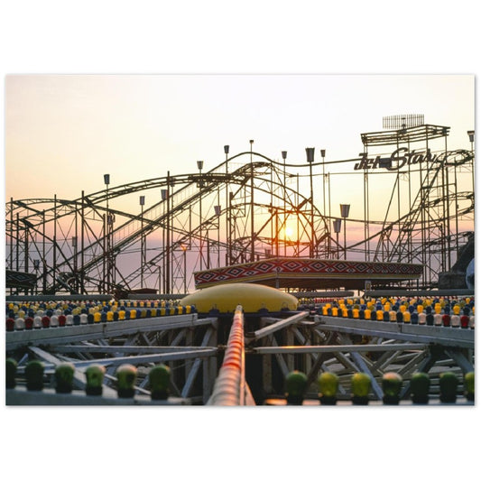 Roller Coaster Seaside Heights , New Jersey by John Margolies