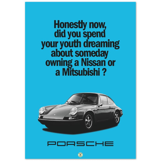 Vintage Porsche by The Retro Gallery