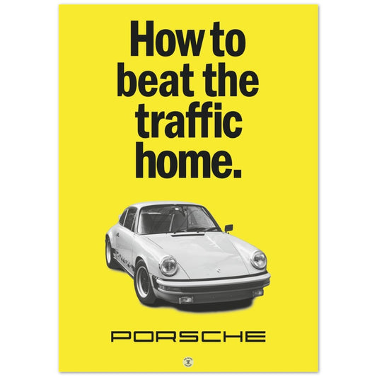 Vintage Porsche by The Retro Gallery