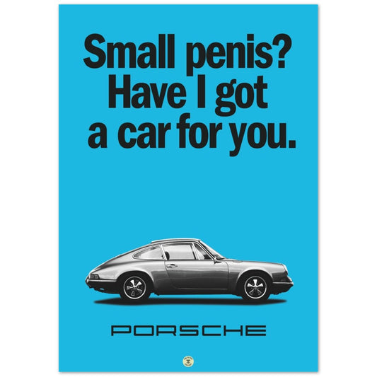 Vintage Porsche by The Retro Gallery