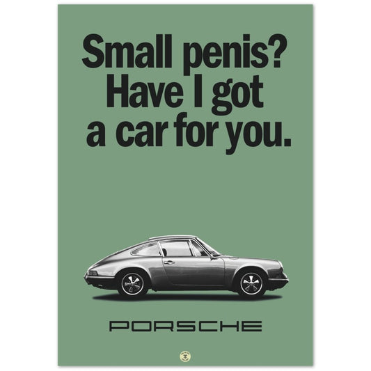 Vintage Porsche by The Retro Gallery