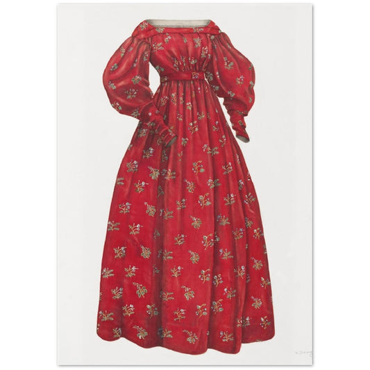 Vintage Illustration Dress