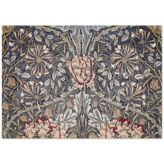 Printed Linen Honeysuckle by William Morris