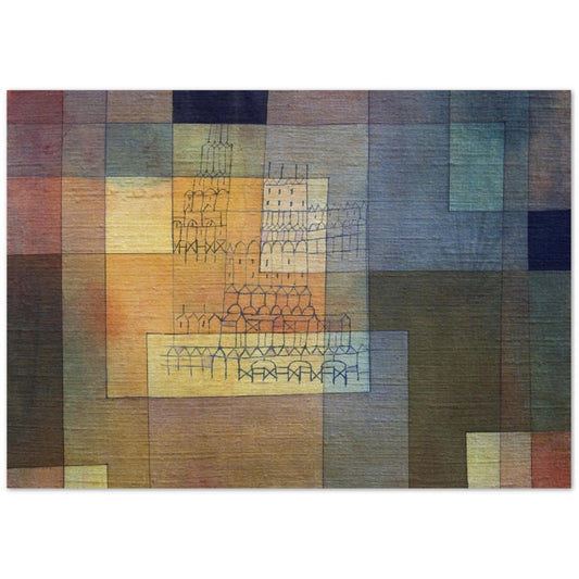 Polyphonic Architecture by Paul Klee