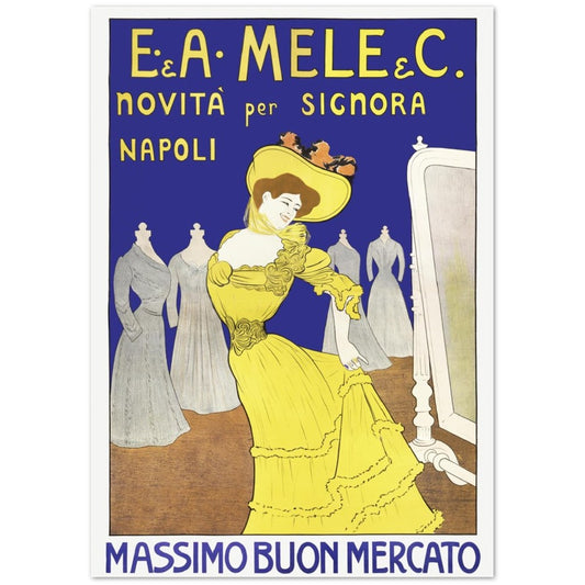 Massimo Buon Mercato by Leonetto Cappiello