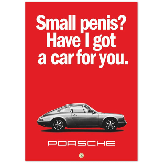 Vintage Porsche by The Retro Gallery