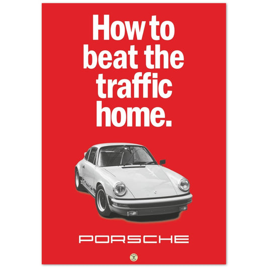 Vintage Porsche by The Retro Gallery