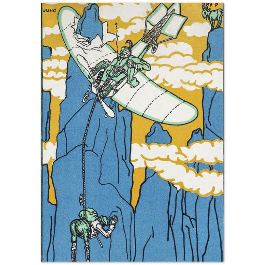 First Ascent Of Monte Domapozza by Moriz Jung