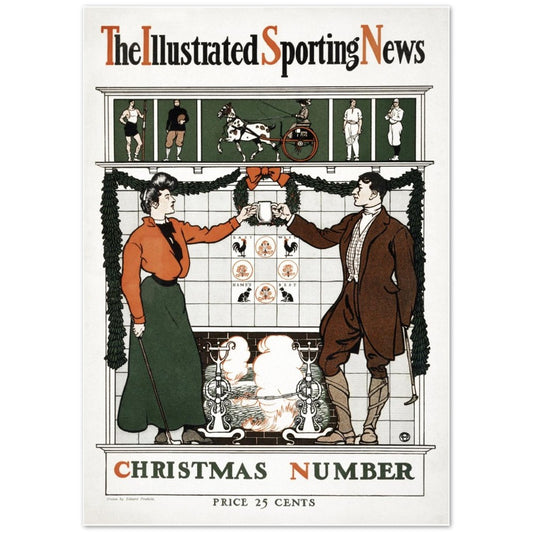 Christmas Number by Edward Penfield