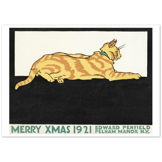 Merry Xmas by Edward Penfield