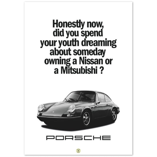 Vintage Porsche by The Retro Gallery